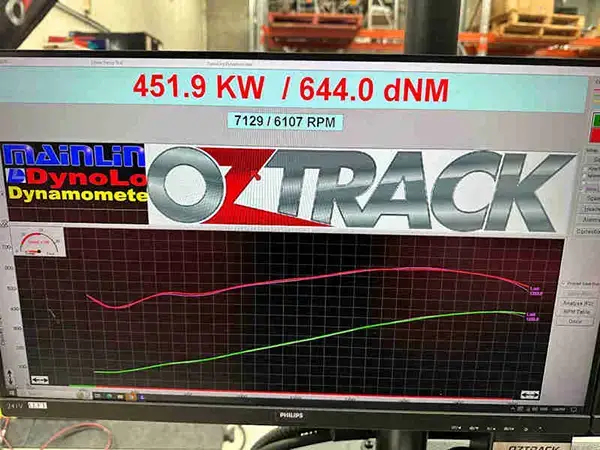 427 NA Build Dyno Result with DPE Exhaust