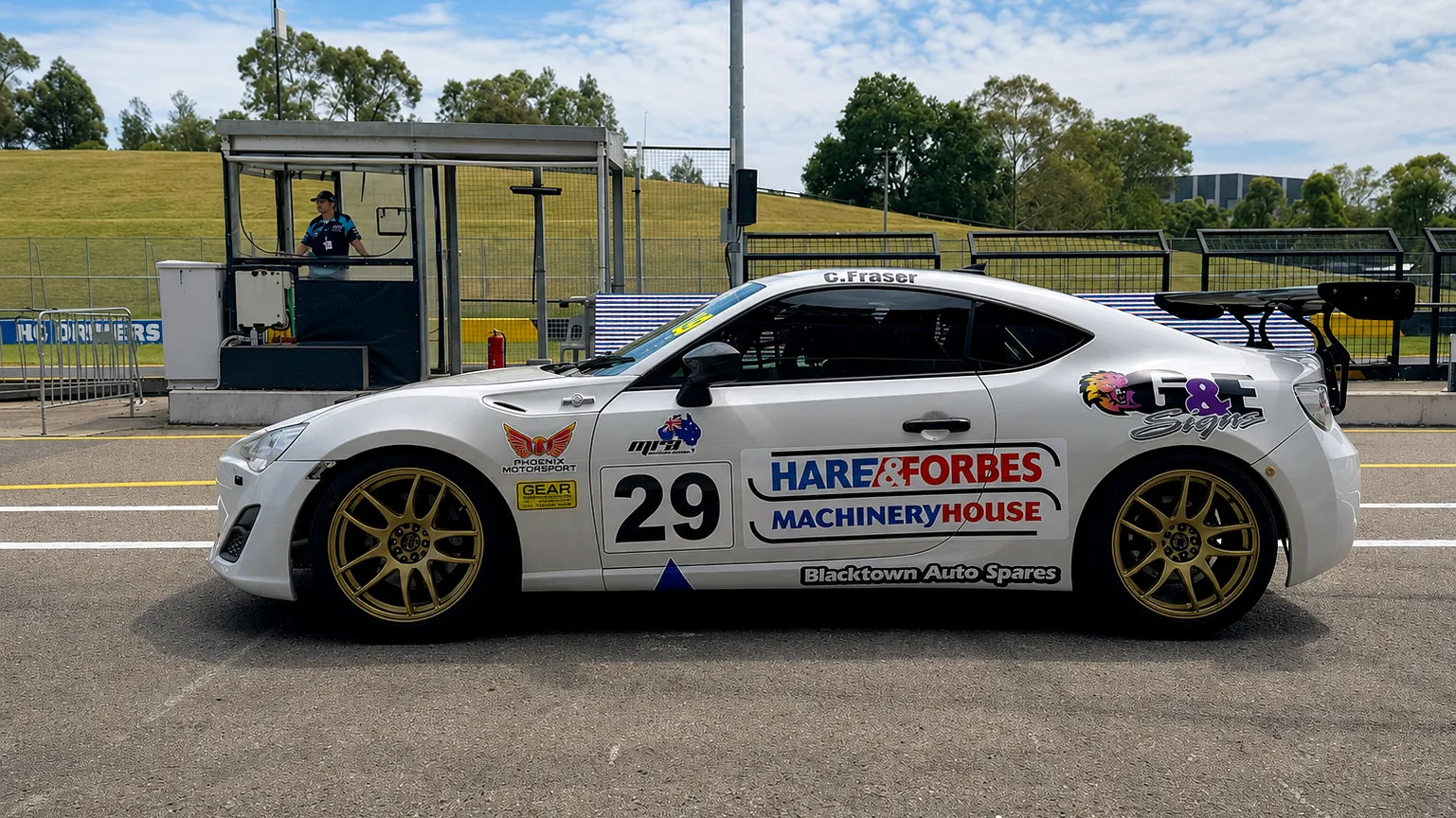 Corey Fraser's LS1-powered race car