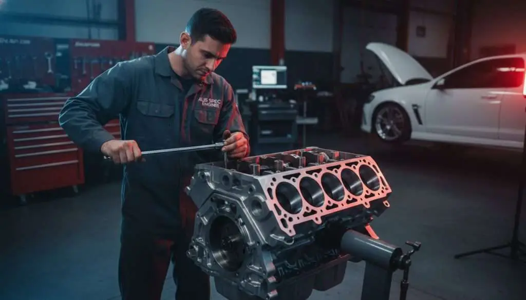 LS Engine Boring, Honing, Sleeving & Assembly