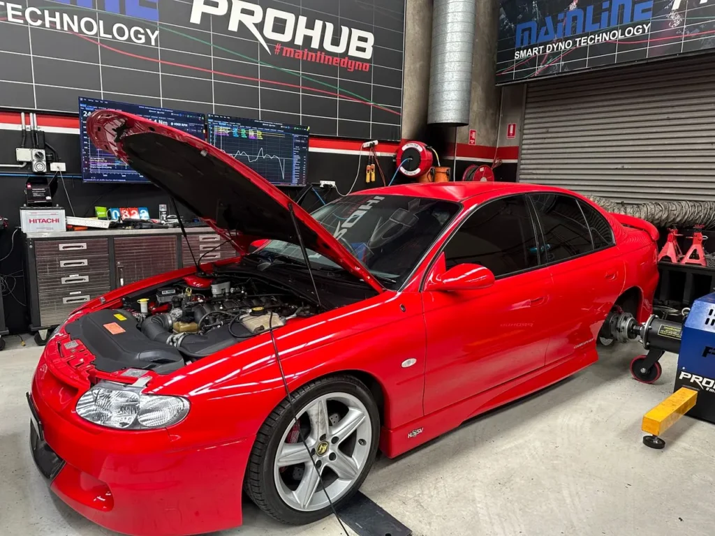 VT LS1 Clubsport with Manta 3" Full exhaust and retaining stock airbox.