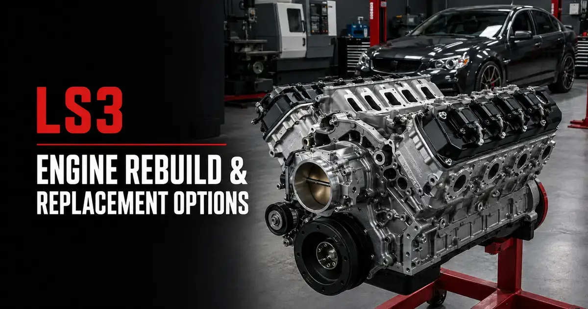 LS3 Engine Rebuild & Replacement